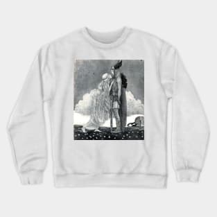 Freya and Svipdag - John Bauer Crewneck Sweatshirt